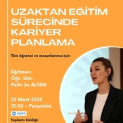 Uzaktan Eğitim Sürecinde Kariyer Planlama Sanat Tarihi Bartın