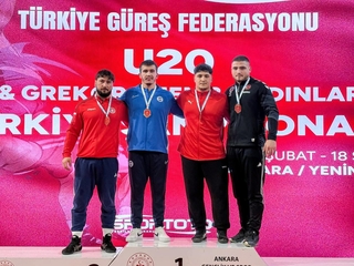 U20 Serbest Güreş Türkiye Şampiyonası’nda Büyük Başarı
