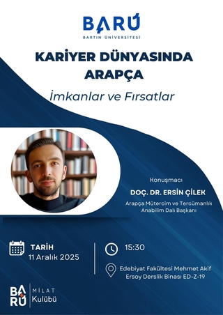 “Kariyer Dünyasında Arapça” Etkinliği Düzenlendi