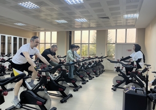 Spinning Etkinliği Yoğun Katılımla Gerçekleşti