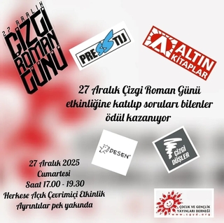 27 Aralık Çizgi Roman Günü Çevrimiçi Etkinlikle Kutlandı