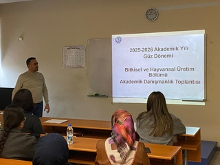 2025-2026 Güz Dönemi Akademik Danışmanlık Toplantısı Gerçekleştirildi