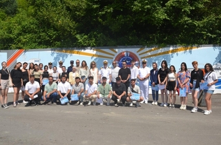 Design Department Students Colored the Wall of the Coast Guard Western Black Sea Group Command