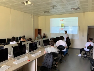 OUR STUDENTS WHO RECEIVED WORKPLACE APPLICATION TRAINING MADE THEIR PRESENTATIONS.