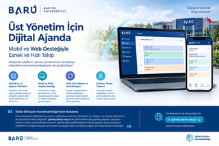 Bartın Üniversitesi Dijital Dönüşüm Koordinatörlüğü’nden Yenilikçi Adım: ajanda.bartin.edu.tr Hizmete Sunuldu