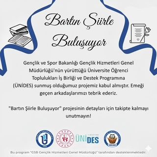 Edebiyat Kulübünün ÜNİDES Projesi Kabul Edildi