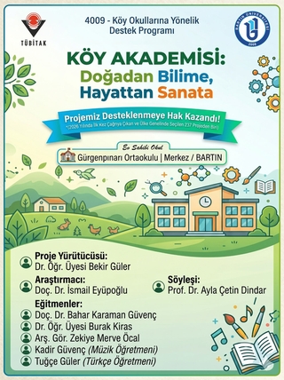 “Köy Akademisi” Projesi TÜBİTAK Tarafından Kabul Edildi