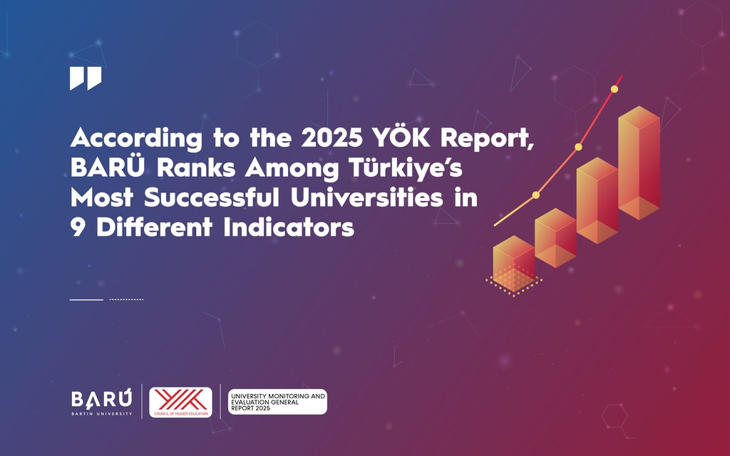 BARÜ Ranks Among Türkiye’s Most Successful Universities in 9 Indicators According to the 2025 Council of Higher Education (YÖK) Report Kapak