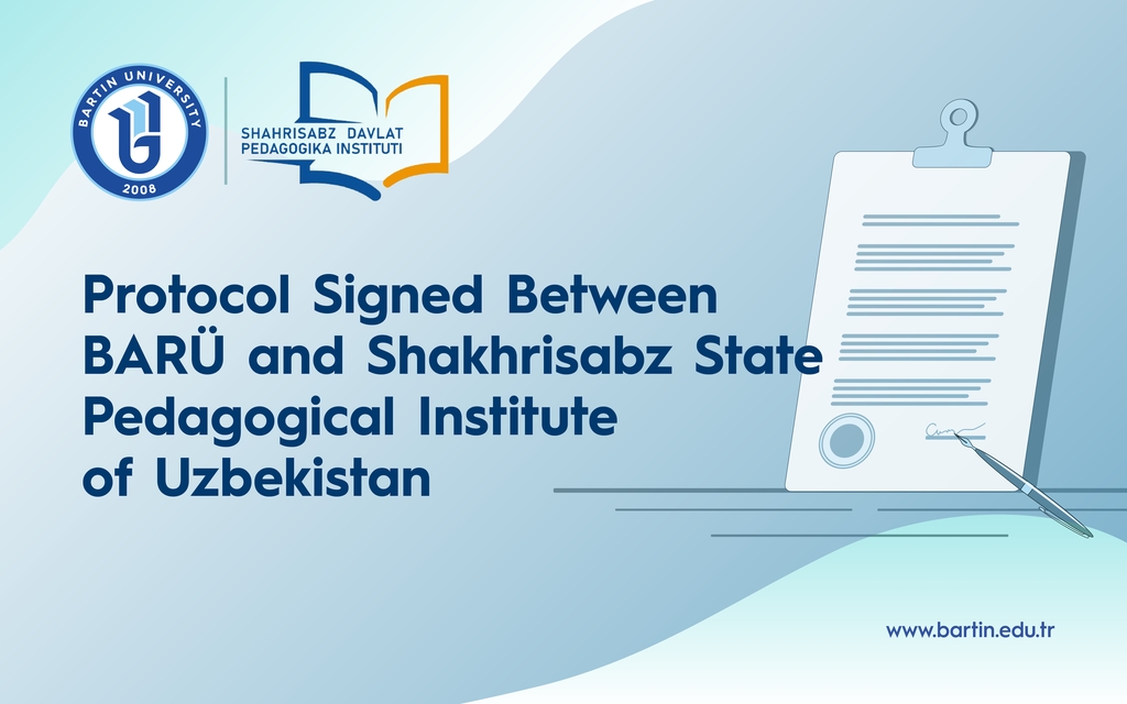 Protocol Signed Between BARÜ and Shakhrisabz State Pedagogical Institute of Uzbekistan Kapak
