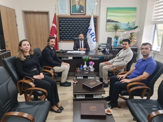 Eğitim Fakültesi Dekanı Prof. Dr. Emrah BOYLU'ya Hayırlı Olsun Ziyaretinde Bulunduk