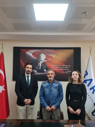 Spor Bilimleri Fakültesi Dekanı Prof. Dr. Mustafa Koç'a Hayırlı Olsun Ziyaretinde Bulunduk.