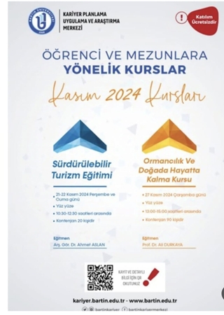 Survival in Nature Course Held at Bartın University