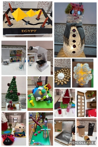 Geri Dönüşümle Üreten Öğrencilerden Atıktan Sanata II Sergisi