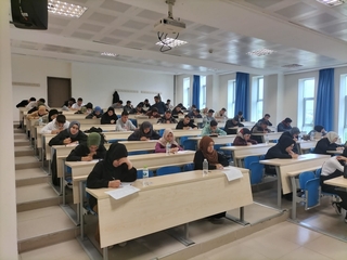 New Students of Our Faculty Sweated in the "Exemption Exam"