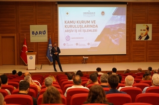 Üniversitemizde  “Arşiv ve Dijitalleştirme Uygulamaları” Eğitimi Düzenlendi