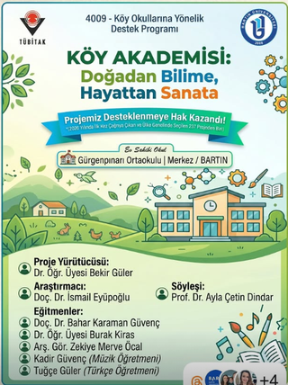 TÜBİTAK 4009 Programı Kapsamında "Köy Akademisi" Projesine Destek!