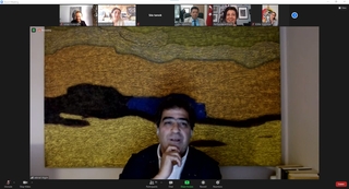 Görsel Sanatlar Kulübü Etkinlikleri Kapsamında Prof. Dr. Cebrail Ötgün'le "Sanatçı ve Deneyimleri" konulu söyleşi yapıldı