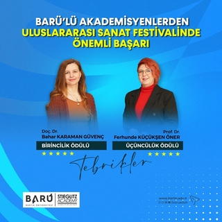 Akademisyenlerimiz Uluslararası Sanat Festivalinde Önemli Başarıya İmza Attı