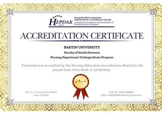 Hemşirelik Bölümü HEPDAK Akreditasyonu ile Eğitimde Kalitesini Tescilledi