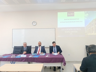Akademik Genel Kurul Toplantısı Rektörümüzün Katılımıyla Gerçekleştirildi