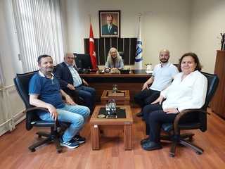 İİBF Yönetiminden Fakülteler Arası Nezaket Ziyaretleri
