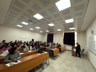 Fakültemiz Öğretim Elemanları ile "Birim Değerlendirme ve İyileştirme Sohbetleri" Kapsamında Toplantı Yapıldı