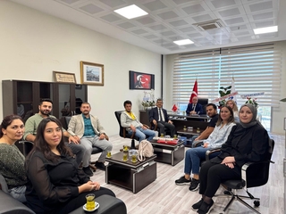 Rektör Yardımcısı Prof. Dr. Said CEYHAN’a Hayırlı Olsun Ziyareti