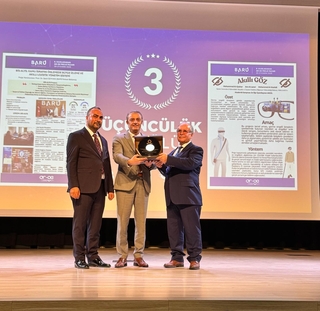 Prof. Dr. Said Ceyhan hocamız Ar-Ge Proje Pazarında 3’üncülük Ödülü Aldı
