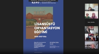 Lisansüstü Oryantasyon Eğitimi Gerçekleştirildi