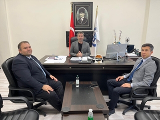 Bartın KOSGEB Müdürü ve Bartın OSB Müdürü’nden Lisansüstü Eğitim Enstitüsü’ne Ziyaret