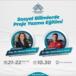 Bartın University Faculty Members Deliver TÜBİTAK Project Writing Training at ÇAKÜ