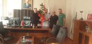 Mobilya ve Dekorasyon Programından Orman Fakültesi Dekanı Prof. Dr. Bülent Kaygın'a Hayırlı Olsun Ziyareti