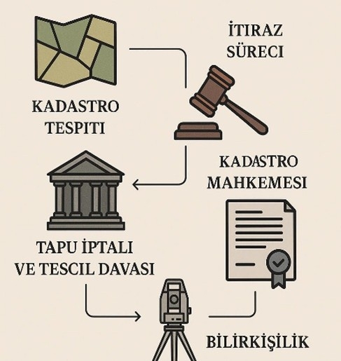 Kadastroda Mülkiyet Uyuşmazlıklarının Teknik Yönü; Mülkiyetin Görünmeyen Çizgileri… Fotograflar 1