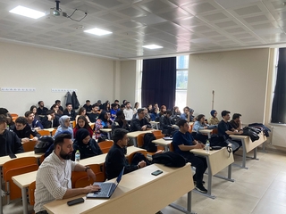 An Erasmus+ information meeting was held with the students of our department.