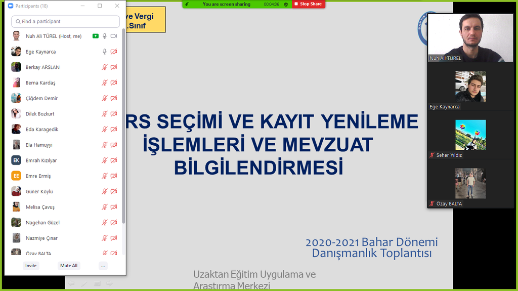 2. Sınıf Öğrencilerine Ders Seçimi, Kayıtlanma ve Mevzuat Bilgilendirme Toplantısı Fotograflar 0