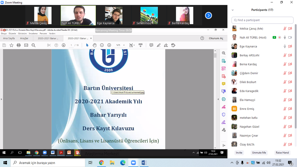 2. Sınıf Öğrencilerine Ders Seçimi, Kayıtlanma ve Mevzuat Bilgilendirme Toplantısı Fotograflar 6