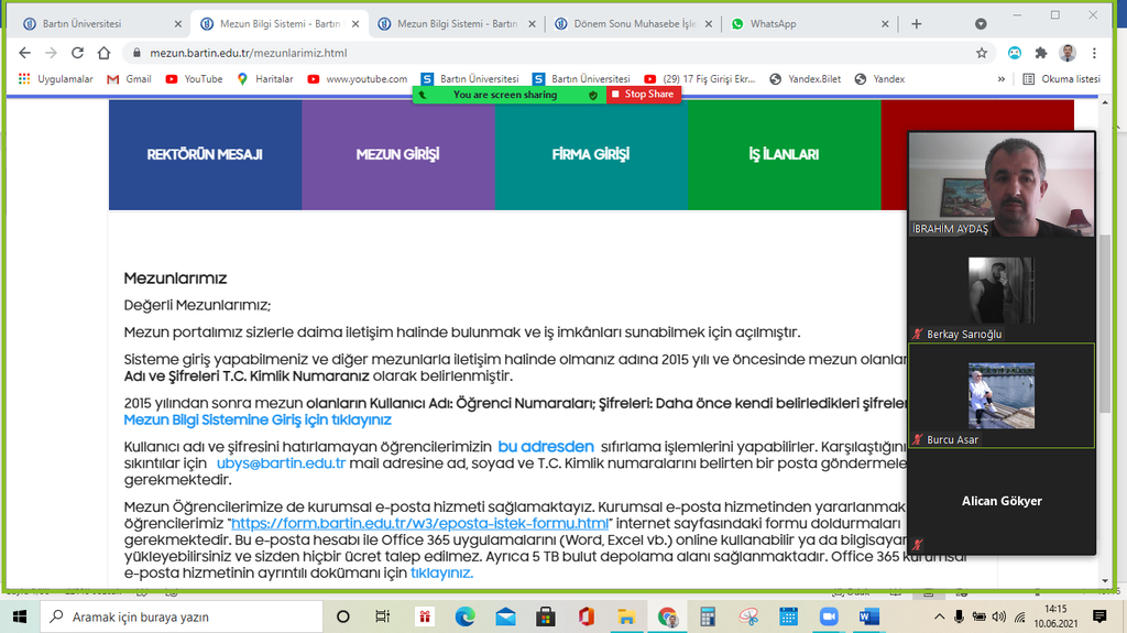 1. Sınıf Öğrencilerine Kariyer Planlama, Uygulama ve Araştırma Merkezine Erişim ile Mezun Bilgi Sistemi Hakkında Bilgilendirme Fotograflar 6