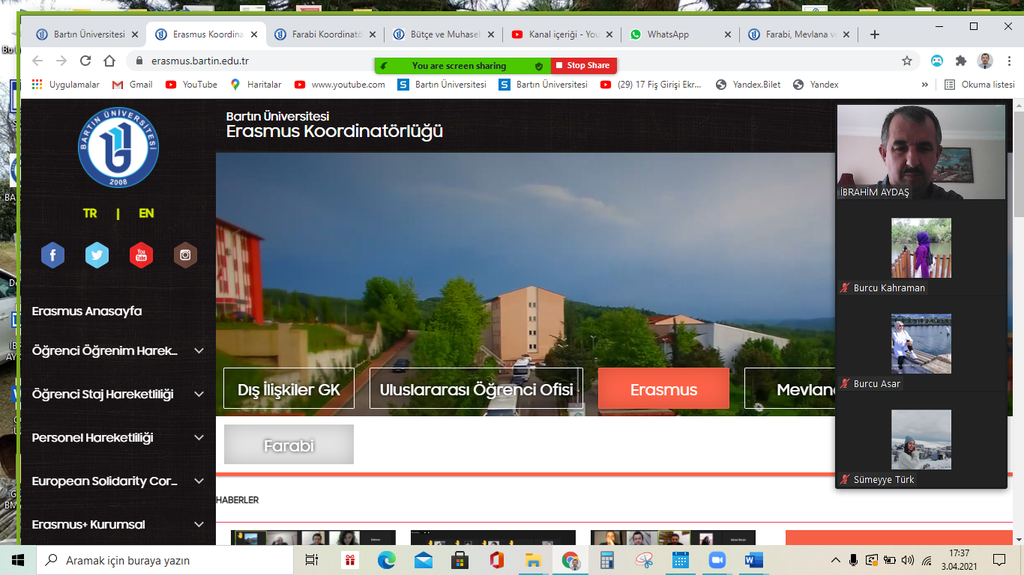 1. Sınıf Öğrencilerine Erasmus, Farabi ve Mevlana Gibi Değişim Programlarına Yönelik Bilgilendirme Fotograflar 0