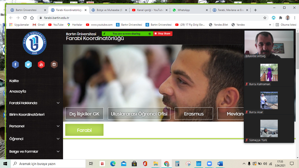 1. Sınıf Öğrencilerine Erasmus, Farabi ve Mevlana Gibi Değişim Programlarına Yönelik Bilgilendirme Fotograflar 1