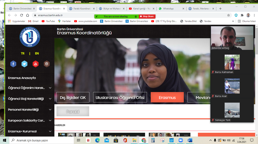 1. Sınıf Öğrencilerine Erasmus, Farabi ve Mevlana Gibi Değişim Programlarına Yönelik Bilgilendirme Fotograflar 3