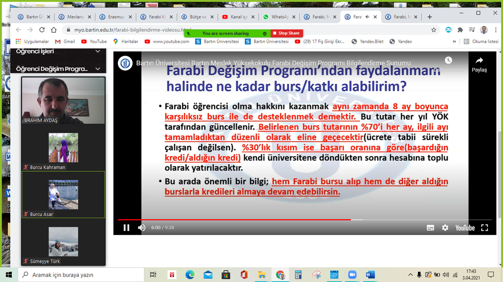 1. Sınıf Öğrencilerine Erasmus, Farabi ve Mevlana Gibi Değişim Programlarına Yönelik Bilgilendirme Fotograflar 6