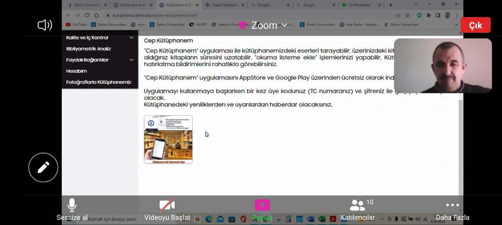 2022 Bahar Dönemi 1. Akademik Danışmanlık Toplantısı Gerçekleştirildi Fotograflar 4