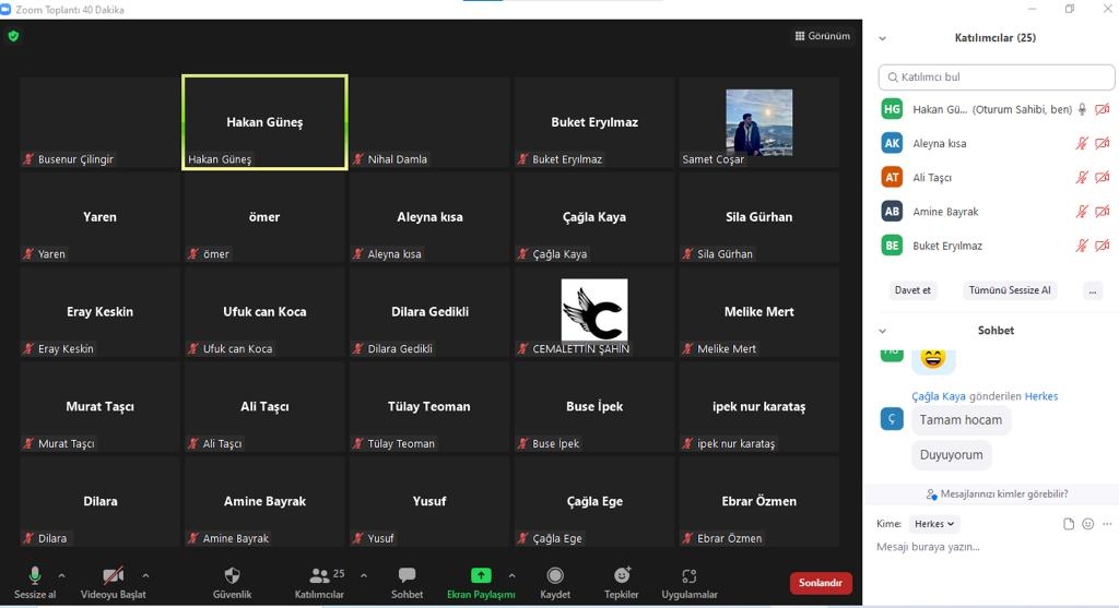 2022 Bahar Dönemi 1. Akademik Danışmanlık Toplantısı Gerçekleştirildi Fotograflar 6