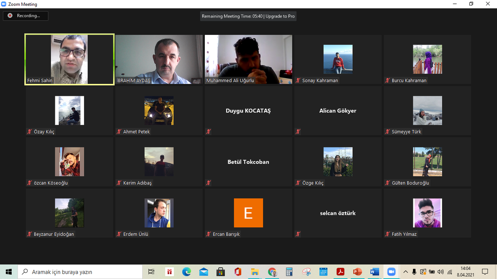 Dönem Sonu Muhasebe İşlemleri Dersinde Öğr. Gör. İbrahim Aydaş ve Öğrencilerimiz “Dış Paydaşı” Konuk Etti. Fotograflar 2