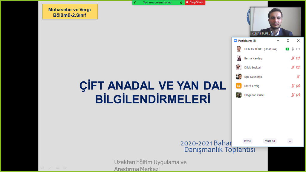 2. Sınıf Öğrencilerine Çift Anadal (ÇAP) ve Yandal Programları Konusunda Bilgilendirme Fotograflar 0