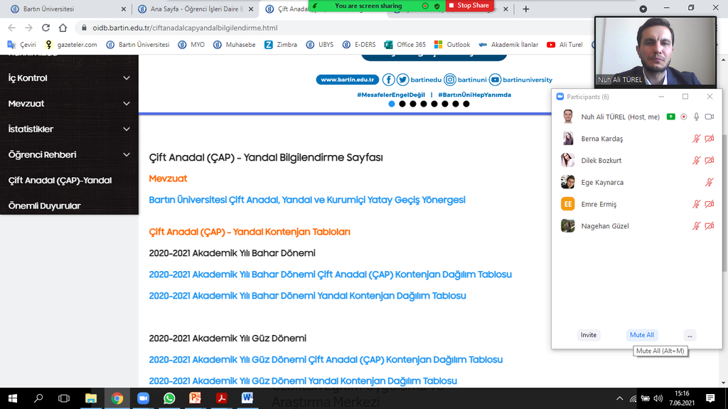 2. Sınıf Öğrencilerine Çift Anadal (ÇAP) ve Yandal Programları Konusunda Bilgilendirme Fotograflar 1