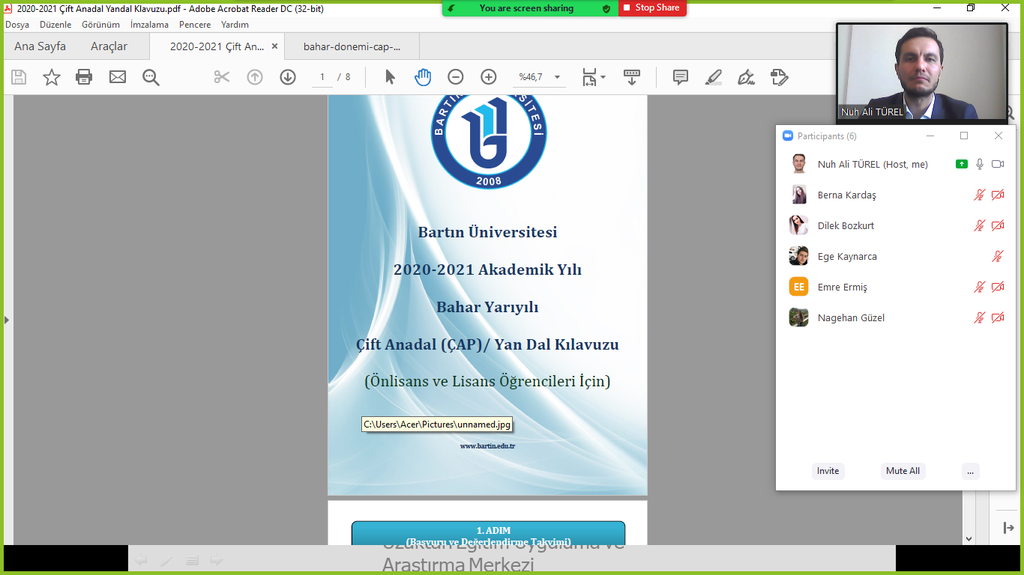 2. Sınıf Öğrencilerine Çift Anadal (ÇAP) ve Yandal Programları Konusunda Bilgilendirme Fotograflar 2