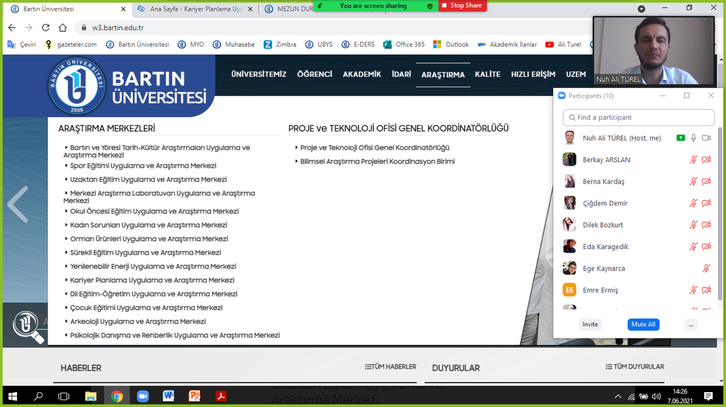 2. Sınıf Öğrencilerine Kariyer Planlama, Uygulama ve Araştırma Merkezine Erişim ile Mezun Bilgi Sistemi Hakkında Bilgilendirme Fotograflar 2