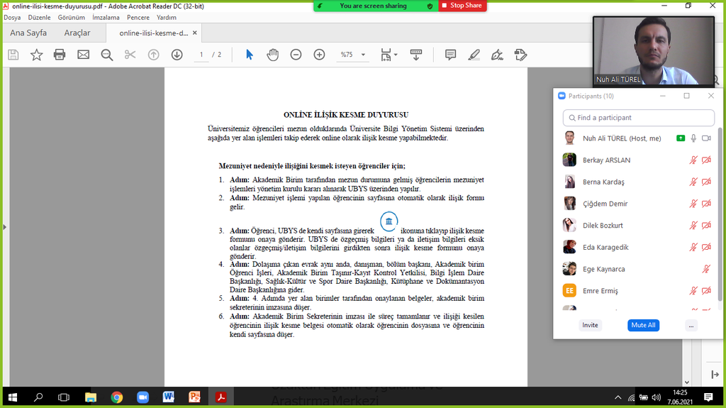 2. Sınıf Öğrencilerine Kariyer Planlama, Uygulama ve Araştırma Merkezine Erişim ile Mezun Bilgi Sistemi Hakkında Bilgilendirme Fotograflar 6