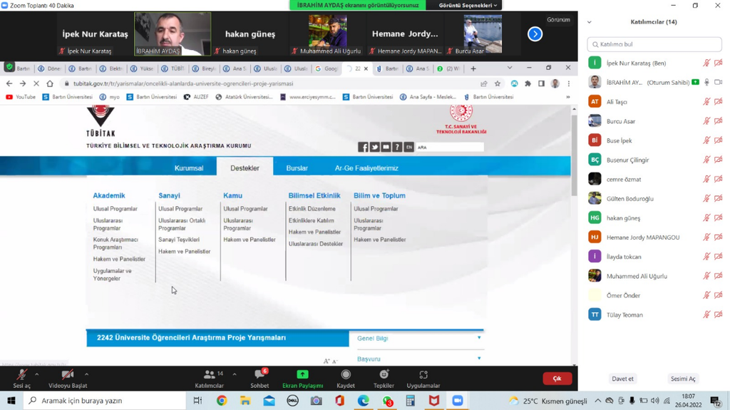 2022 Bahar Dönemi 2. Akademik Danışmanlık Toplantısı Gerçekleştirildi Fotograflar 10